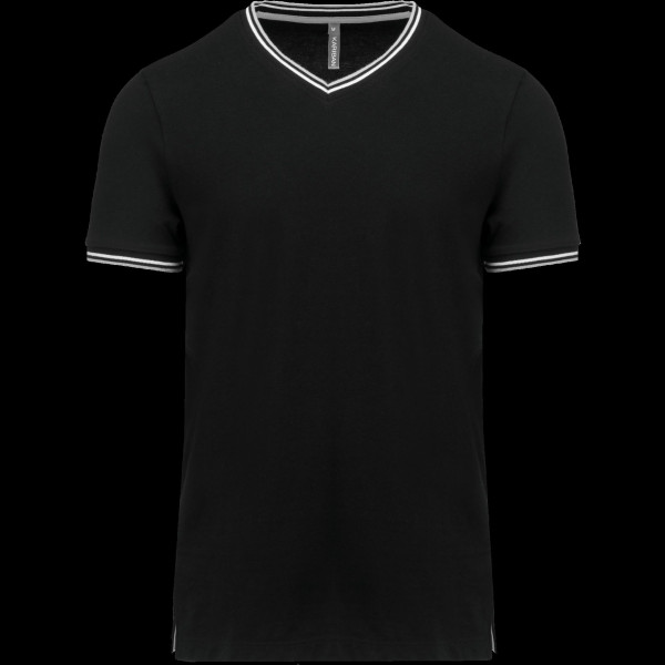 T-shirt maille piquée col V homme personnalisé – Communication par l’objet entreprise | BCM Goodies