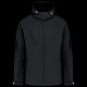 Veste softshell homme capuche amovible personnalisable pour communication d'entreprise – BCM Goodies