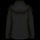 Veste softshell à capuche amovible femme personnalisable – Textile d’entreprise pour événements et onboarding