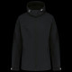 Veste softshell à capuche amovible femme personnalisable – Textile d’entreprise pour événements et onboarding