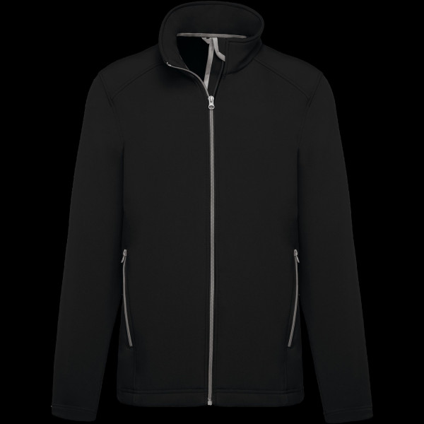 Veste Softshell 2 couches homme personnalisable – Textile d’entreprise pour événements et cadeaux collaborateurs