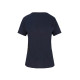 T-shirt Bio col à bords francs manches courtes femme personnalisable – 100% coton biologique pour entreprises et associations