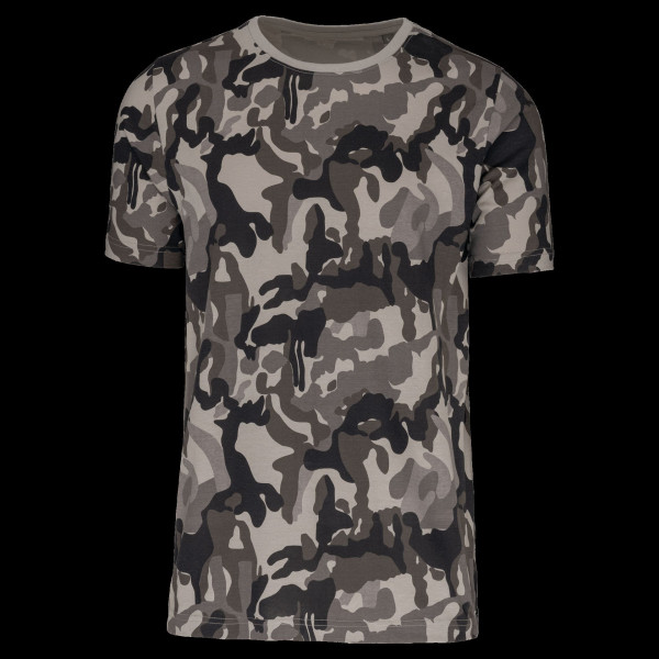 T-shirt camo manches courtes homme personnalisable 100% coton pour communication d’entreprise – BCM Goodies