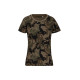 T-shirt camo manches courtes femme personnalisable – Support de communication B2B pour événements et welcome packs