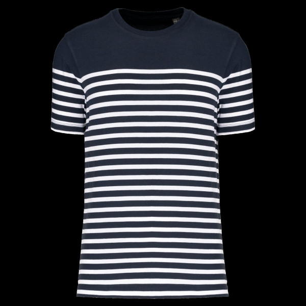 T-shirt marin col rond Bio homme personnalisable pour entreprises et événements B2B – BCM Goodies