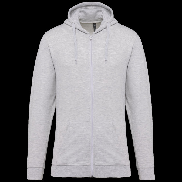 Sweat-shirt zippé capuche unisexe personnalisable pour entreprises – Communication par l’objet BCM Goodies