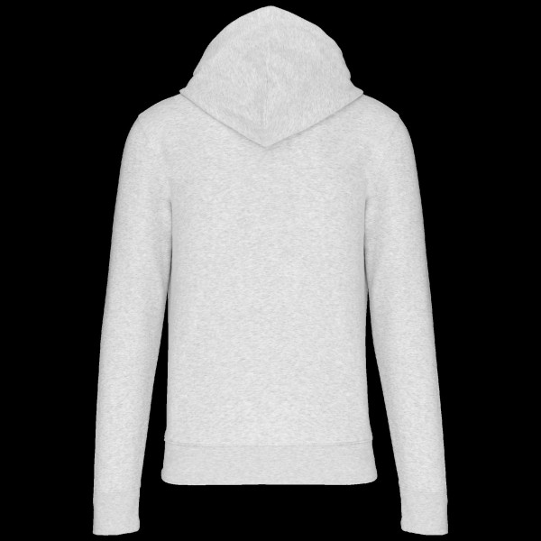 Sweat-shirt écoresponsable à capuche homme personnalisable – Textile promotionnel coton bio et polyester recyclé pour entreprise