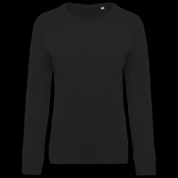 Sweat-shirt bio col rond femme personnalisable pour entreprises – BCM Goodies