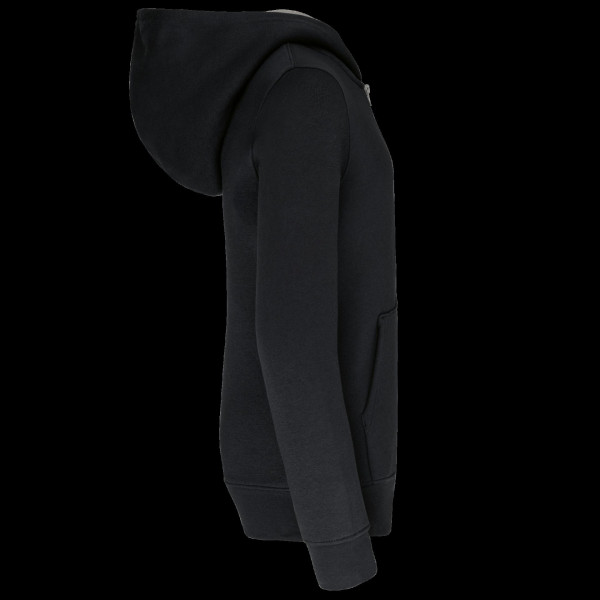 Sweat-shirt zippé à capuche enfant personnalisable – Textile promotionnel pour entreprises et événements | BCM Goodies