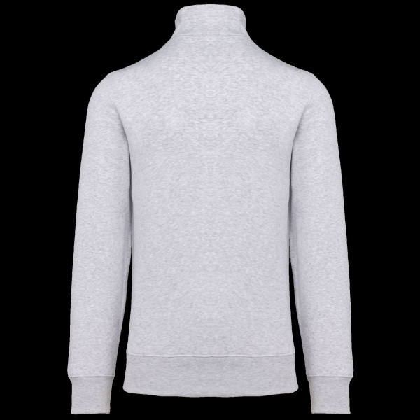 Sweat-shirt col zippé homme personnalisable – Communication par l’objet pour entreprises | BCM Goodies