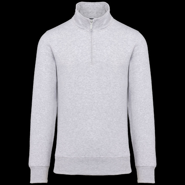 Sweat-shirt col zippé homme personnalisable – Communication par l’objet pour entreprises | BCM Goodies