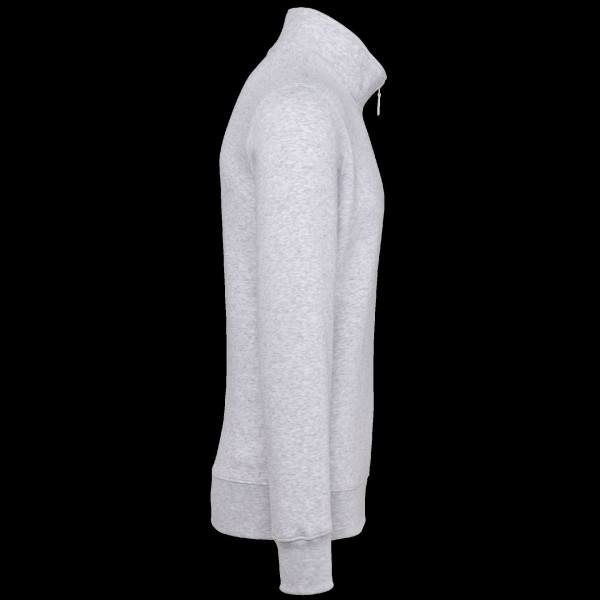 Sweat-shirt col zippé homme personnalisable – Communication par l’objet pour entreprises | BCM Goodies
