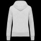 Sweat-shirt écoresponsable zippé à capuche femme personnalisable – 85% coton bio, 15% polyester recyclé | BCM Goodies