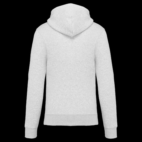 Sweat-shirt zippé à capuche homme écoresponsable personnalisable – Vêtement d’entreprise pour communication textile