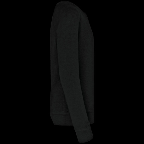 Sweat-shirt enfant bio personnalisable manches raglan – Textile promotionnel BCM Goodies