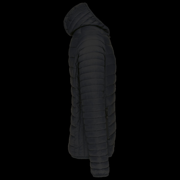 Doudoune légère personnalisable avec capuche pour homme – Objet publicitaire entreprise – BCM Goodies