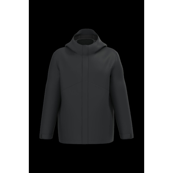 Parka 3-en-1 imperméable personnalisable à capuche bicolore unisexe pour entreprises – BCM Goodies