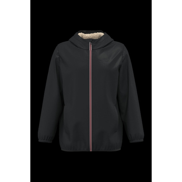 Veste doublée sherpa personnalisable unisexe pour entreprise – BCM Goodies