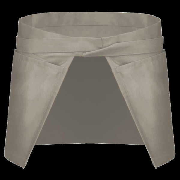 Tablier polycoton court personnalisé avec poches – Accessoire de communication B2B pour événements et accueil collaborateurs | B