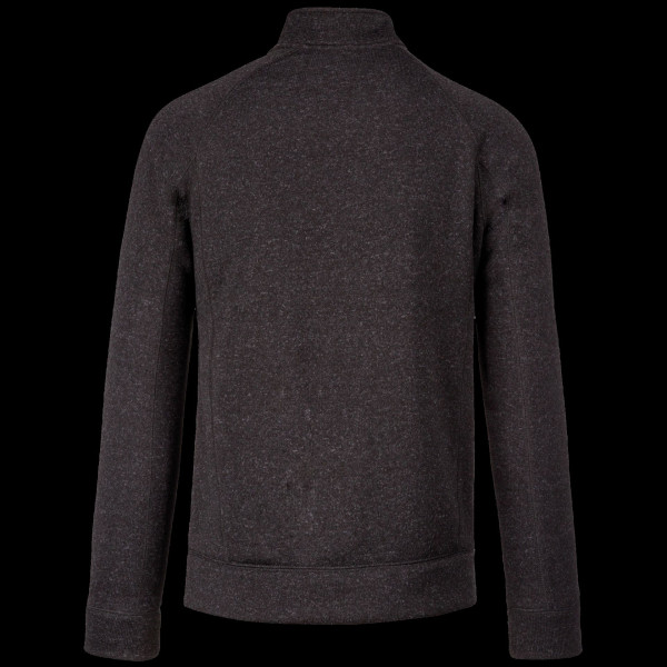 Veste zippée chinée homme personnalisable | Textile d’entreprise pour communication et onboarding – BCM Goodies