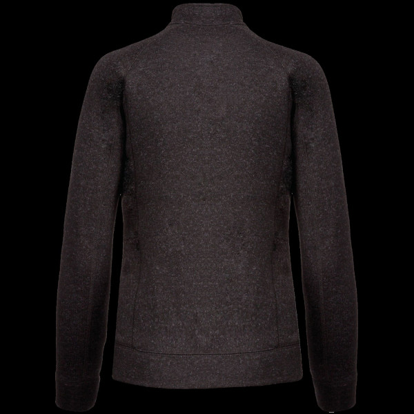 Veste zippée chinée femme personnalisable pour communication d’entreprise – BCM Goodies