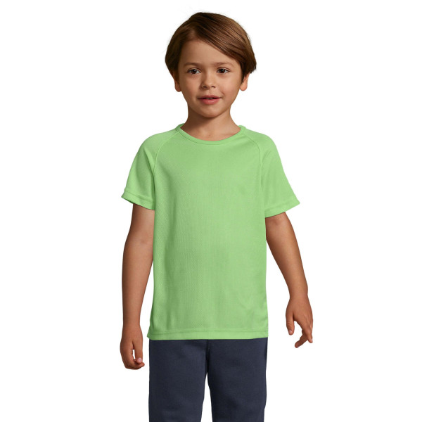 T-shirt enfant SOL'S SPORTY Kids - T-shirt sportif personnalisable pour enfants de 6 à 12 ans