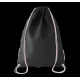 Sac à dos en coton personnalisable avec cordelettes blanches – Goodie d’entreprise polyvalent pour communication B2B