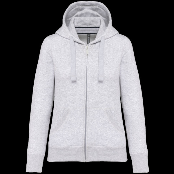 Sweat-shirt zippé à capuche femme personnalisable – Communication par l’objet pour entreprises et organisations | BCM Goodies