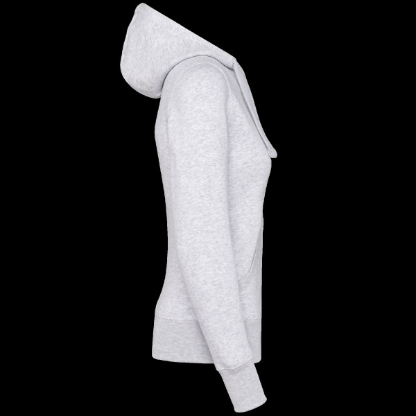 Sweat-shirt zippé à capuche femme personnalisable – Communication par l’objet pour entreprises et organisations | BCM Goodies