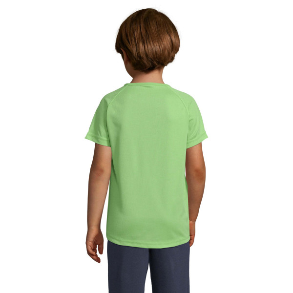 T-shirt enfant SOL'S SPORTY Kids - T-shirt sportif personnalisable pour enfants de 6 à 12 ans