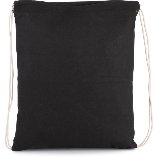 Sac à dos en coton bio avec cordelettes personnalisé pour communication d'entreprise – BCM Goodies