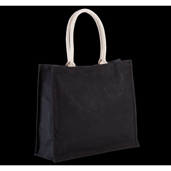 Sac de plage en jute personnalisable pour communication d'entreprise – BCM Goodies