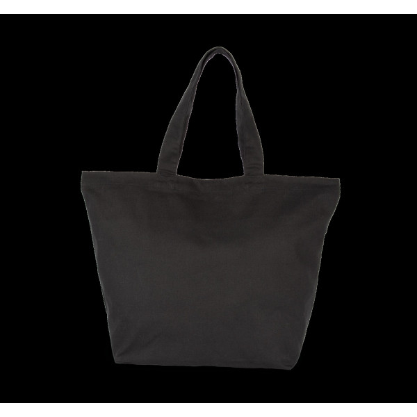 Sacs shopping à soufflet personnalisables en coton – Différentes tailles pour communication d’entreprise