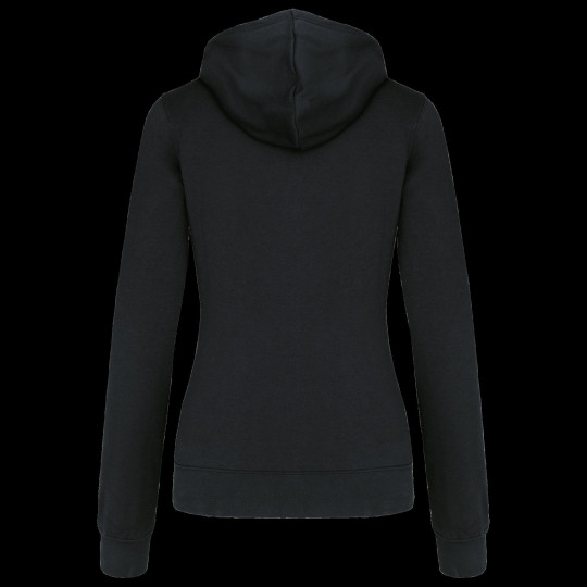 Sweat-shirt à capuche contrastée femme personnalisable – vêtement promotionnel pour entreprises | BCM Goodies