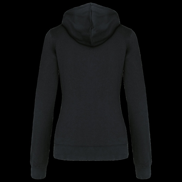 Sweat-shirt à capuche contrastée femme personnalisable – vêtement promotionnel pour entreprises | BCM Goodies