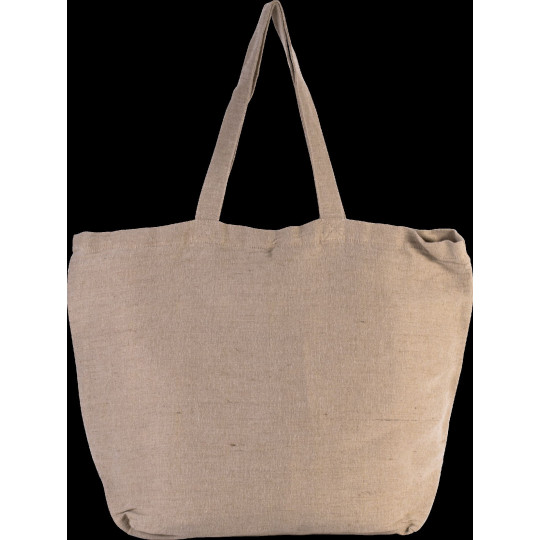 Grand sac en juco avec doublure intérieure – Objet publicitaire personnalisable pour entreprises