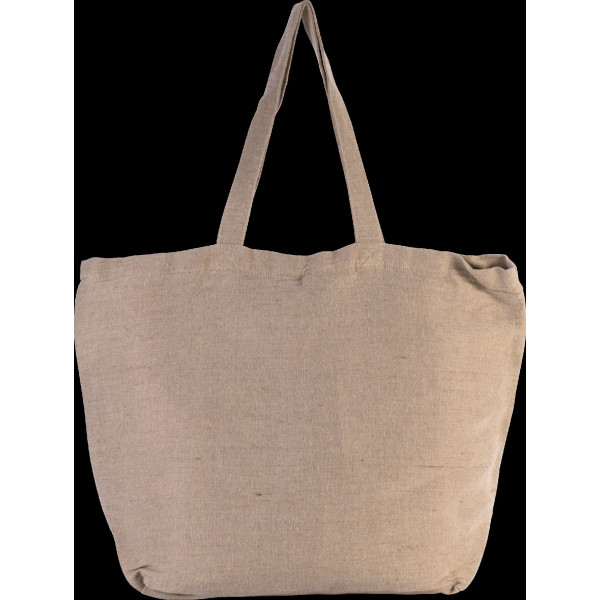 Grand sac en juco avec doublure intérieure – Objet publicitaire personnalisable pour entreprises
