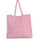 Sac shopping à rayures en juco personnalisable – Goodies entreprise événementiel et communication