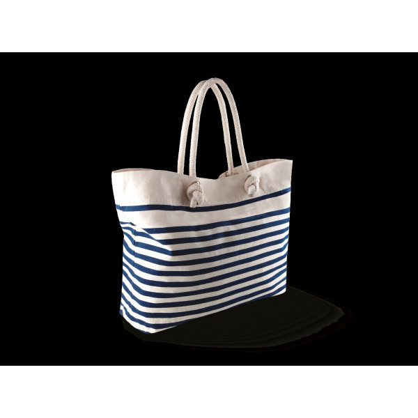 Sac de plage personnalisable en coton canvas avec anses cordelette – Objet publicitaire pour entreprises et événements professio