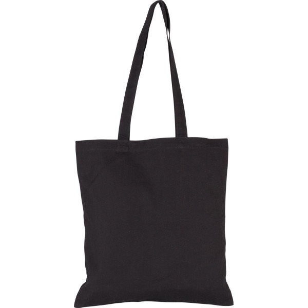 Sac shopping en coton canvas personnalisable avec longues anses – Objet publicitaire B2B pour communication d’entreprise