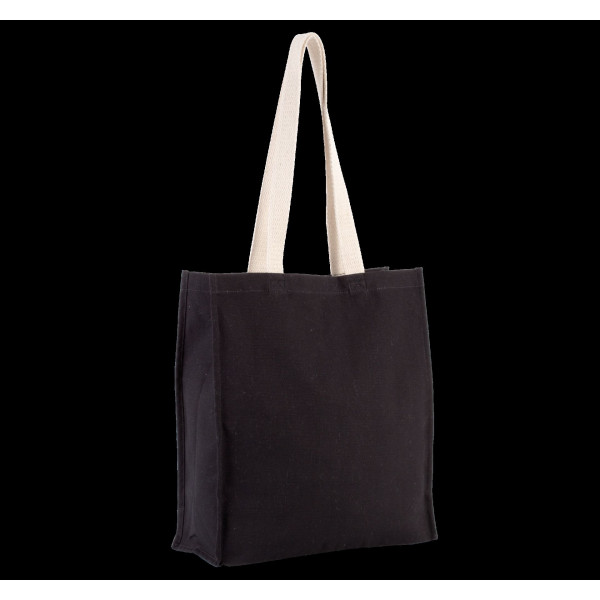 Sac cabas avec soufflet en coton personnalisable – Support de communication B2B pour événements et fidélisation | BCM Goodies