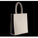 Sac cabas coton canvas et jute personnalisable avec anses écru 55 cm – Objet publicitaire B2B BCM Goodies