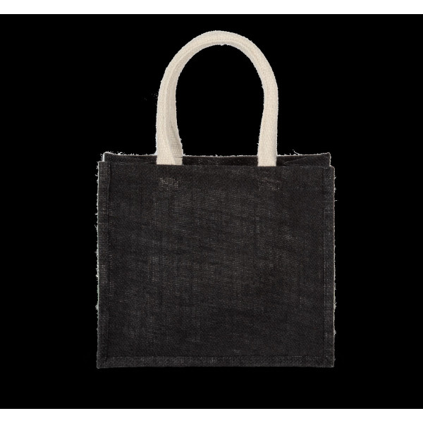 Sac style cabas en toile de jute modèle moyen personnalisable – Communication événementielle et objets publicitaires B2B