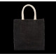 Sac cabas en toile de jute personnalisable avec poignées coton grand modèle – Objet promotionnel pour entreprises et événements 