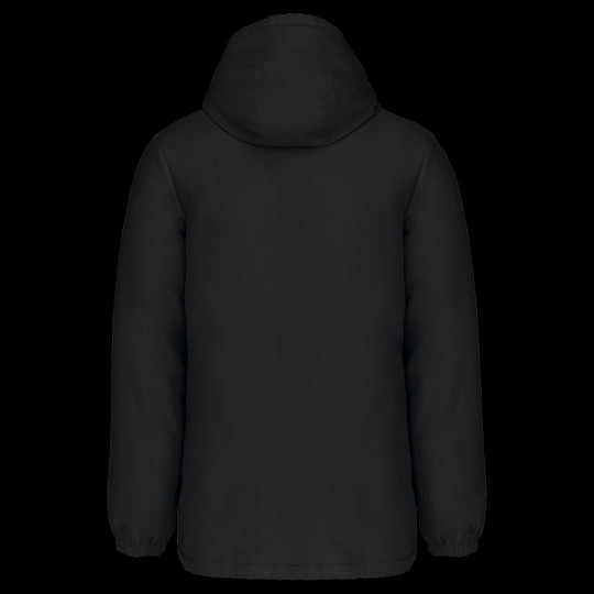 Parka à capuche personnalisable en polyester recyclé pour entreprises – BCM Goodies