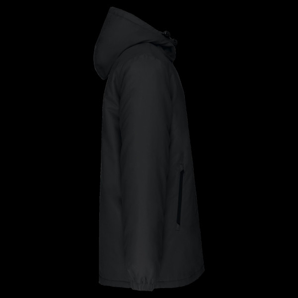 Parka à capuche personnalisable en polyester recyclé pour entreprises – BCM Goodies