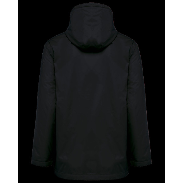 Veste à capuche unisexe personnalisable avec doublure micropolaire pour communication et accueil en entreprise - BCM Goodies