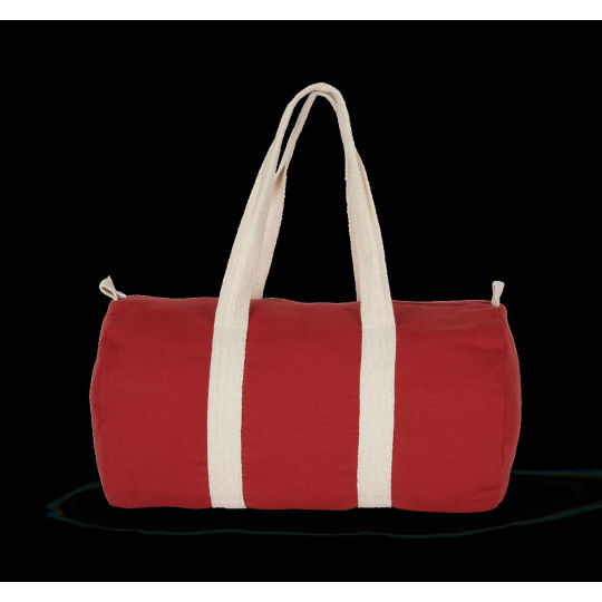 Sac fourre-tout en coton canvas personnalisé avec poignées sangle et fermeture zippée pour communication d’entreprise – BCM Good