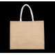 Sac shopping de Noël en jute personnalisable pour communication d’entreprise – BCM Goodies