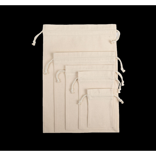Sac fourre-tout en coton personnalisable avec fermeture à cordons – Solution de communication B2B pour entreprises et événements